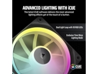 Corsair iCue Link LX120 RGB Ventilator 3pk (sort) Blæsere
