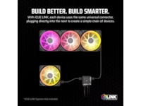 Corsair iCue Link LX120 RGB Ventilator 3pk (sort) Blæsere