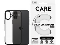 PanzerGlass CARE iPhone 16 Plus Urban Combat cover (gennemsigtig) Mobilcover