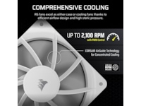 Corsair RS120 Ventilator (hvidt) Blæsere