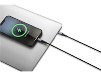 Andersson flettet USB-C til Lightning-kabel 3m (sort) USB-kabler