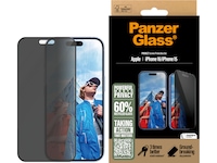 PanzerGlass iPhone 15 / 16 Privacy skærmbeskytter Skærmbeskyttelse mobiltelefon