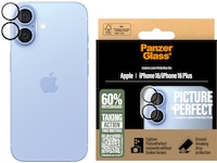 PanzerGlass iPhone 16 / 16 Plus PicturePerfect Linsebeskytter Skærmbeskyttelse mobiltelefon