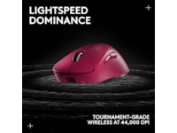 Logitech G Pro X Superlight 2 DEX trådløs gamingmus (lyserød) Gamingmus