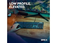 Logitech G915 X Gamingtastatur (sort) Gamingkeyboard