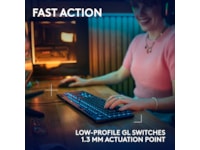 Logitech G915 X Gamingtastatur (sort) Gamingkeyboard