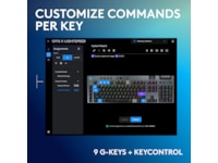 Logitech G915 X Lightspeed TKL Trådløst Gamingtastatur (sort) Gamingkeyboard