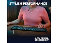 Logitech G915 X Lightspeed TKL Trådløst Gamingtastatur (sort) Gamingkeyboard