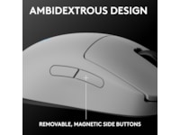 Logitech PRO 2 Lightspeed Trådløs Gamingmus (hvidt) Gamingmus