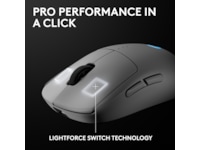 Logitech PRO 2 Lightspeed Trådløs Gamingmus (hvidt) Gamingmus