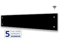 Adax Clea WiFi panelovn glas 800W (sort) Varmepaneler