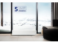 Adax Clea WiFi panelovn glas 600W (hvid) Varmepaneler