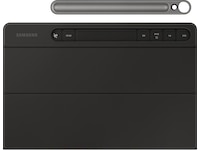 Samsung Galaxy Tab S10 Lite/FE og S9/FE Slim tastaturcover (sort) Tastatur og stylus