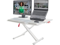 Leitz Ergo Cozy Justerbart PC bord m/plade (hvid) Bærbar stativ