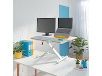 Leitz Ergo Cozy Justerbart PC bord m/plade (hvid) Bærbar stativ