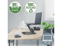 Leitz Ergo Multi-angle laptop stativ (grå) Bærbar stativ