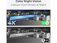 Reolink Argus PT Ultra 4K trådløst utendørs overvåkningskamera Overvågningskameraer