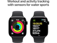 Apple Watch Series 10 GPS + LTE 42mm Aluminium (pianosort) Smartwatches