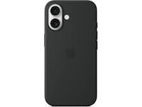 Apple iPhone 16 Silikonecover (sort) Mobilcover