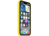 Apple iPhone 16 Silikonecover (stjernefrugt) Mobilcover