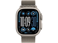 Apple Watch 49mm Titanium Milanese Loop (natural) Rem