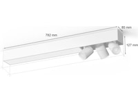 Philips Hue Centris loftslampe med 3 spots (hvid) Loftlampe