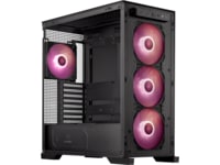 Asus TUF GAMING GT302 TG ARGB Mid Tower (sort) Midi Tower