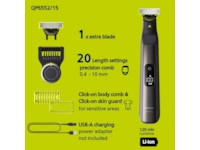 Philips OneBlade Pro QP6552/15 Face & Body Barbermaskine