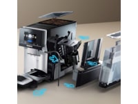 Siemens EQ700 klassisk Automatisk Kaffemaskine (inox/sølv) Espressomaskiner