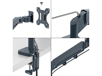 Leitz Ergo Monitor Arm & Laptop Arm, pladsbesparende Væg ophæng