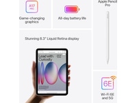 iPad mini (2024) 256GB 5G (stjerneskær) Tablets