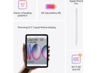 iPad mini (2024) 512GB 5G (blå) Tablets