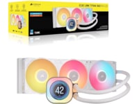 Corsair iCUE LINK TITAN 360 RX LCD AIO Køler (hvidt) CPU - Vandkøling