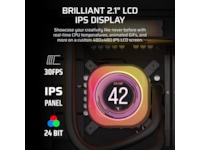 Corsair iCUE LINK TITAN 360 RX LCD AIO Køler (sort) CPU - Vandkøling