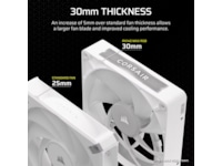 Corsair iCUE LINK RX140 RGB MAX Ventilator 2pk (hvidt) Blæsere