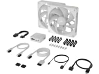 Corsair iCUE LINK RX140 RGB MAX Ventilator 2pk (hvidt) Blæsere