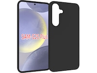 iiglo Galaxy S25+ Silikone cover (sort) Mobilcover