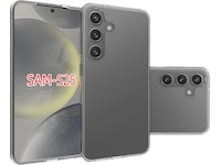 iiglo Galaxy S25 Silikone cover (gennemsigtig) Mobilcover