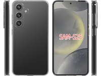 iiglo Galaxy S25 Silikone cover (gennemsigtig) Mobilcover