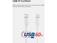 Belkin USB-C kabel 2m (hvid) USB-kabler
