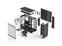 Fractal Meshify 3 XL RGB TG Light Tint Mid Tower (sort) Midi Tower