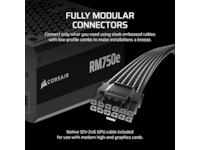 Corsair RMe Series RM750e PSU (sort) Strømforsyninger