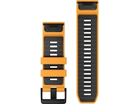Garmin QuickFit Silikonerem 26mm (ember orange/graphite) Rem