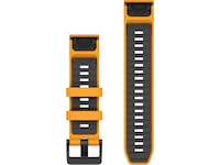 Garmin QuickFit Silikonerem 22mm (ember orange/graphite) Rem