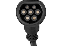 EV-Charge 2500 ladekabel spiral 11 kW 7 m Elektriske bil opladerkabler
