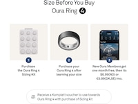 Oura Ring 4 Smart Ring str. 6 (stealth) Smart ring