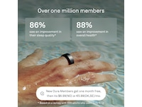 Oura Ring 4 Smart Ring str. 6 (stealth) Smart ring