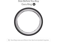 Oura Ring 4 Smart Ring str. 9 (stealth) Smart ring