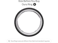 Oura Ring 4 Smart Ring str. 12 (sort) Smart ring