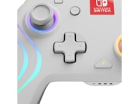 PDP Afterglow Wave Nintendo Switch controller (hvid) Tilbehør til spilkonsoller